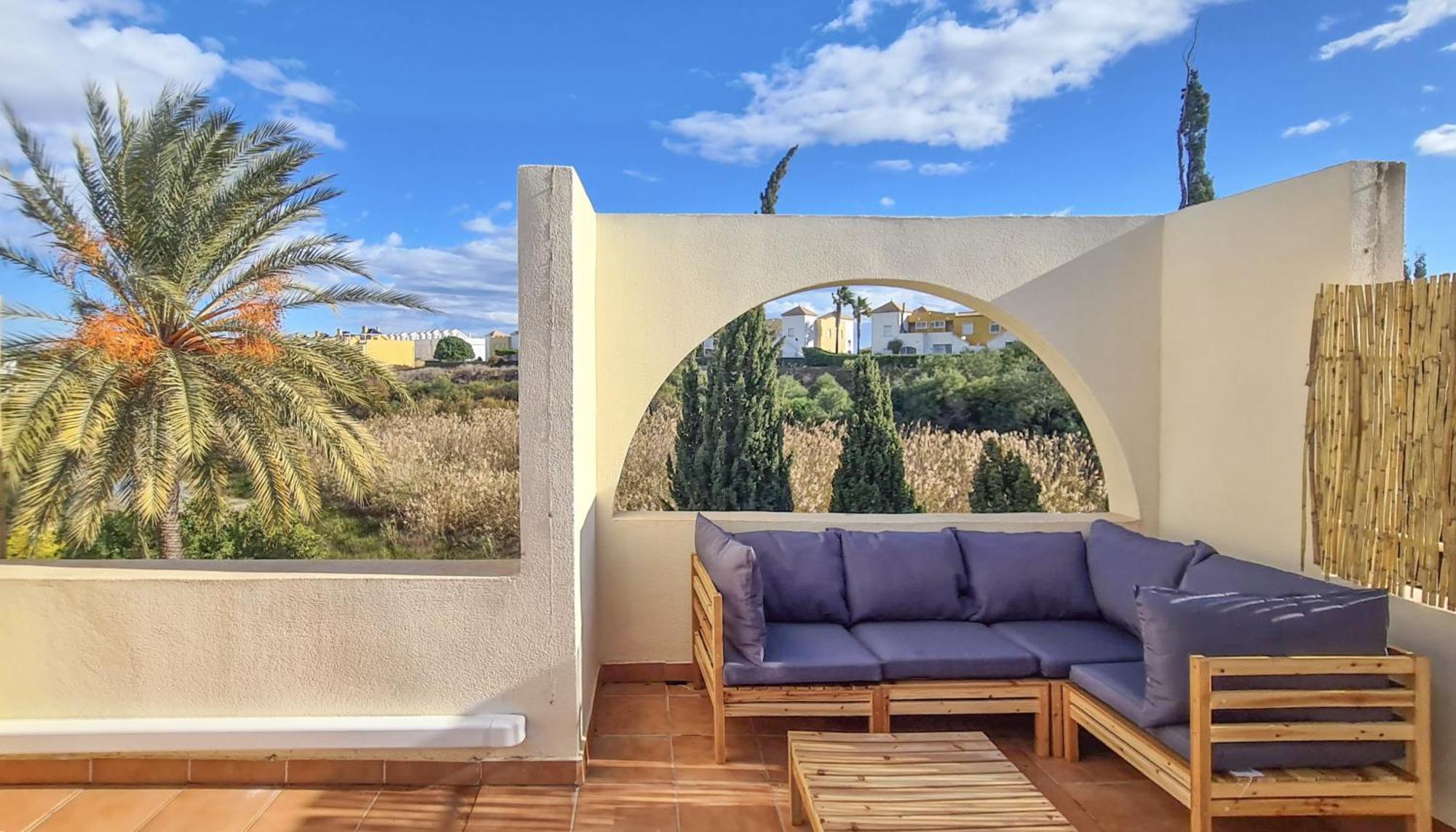 Garden Vistas. Hermoso Duplex Con Patio, Solarium Y Piscina. 维拉 外观 照片